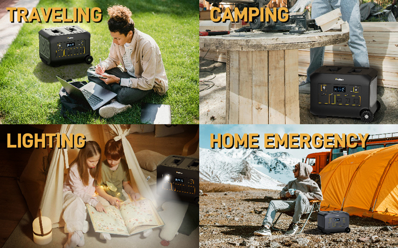 Tragbare Power Station B1200|1200W|Griffe