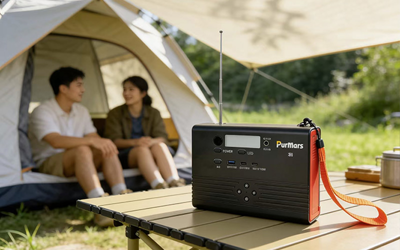 Tragbare Powerstation P100A/E Plus | 100W | mit Bluetooth-Lautsprecher