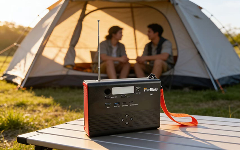 Tragbare Powerstation P100A/E Plus | 100W | mit Bluetooth-Lautsprecher