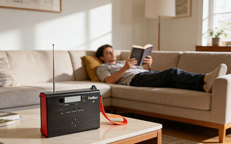 Tragbare Powerstation P100A/E Plus | 100W | mit Bluetooth-Lautsprecher