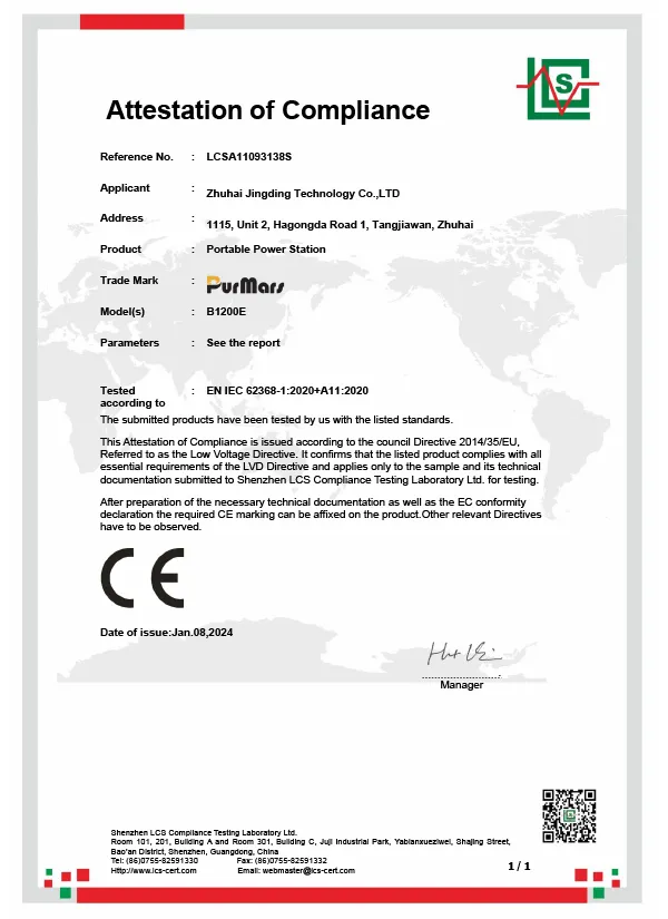 LCSA11093138S-LVD-Zertifikat