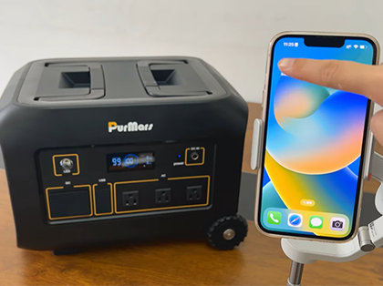 Verwendungsmethode - Tragbare Power Station B1200 1200W