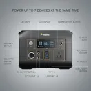 Tragbare Power Station P300 plus|300 W|Kompresse & Thermometer