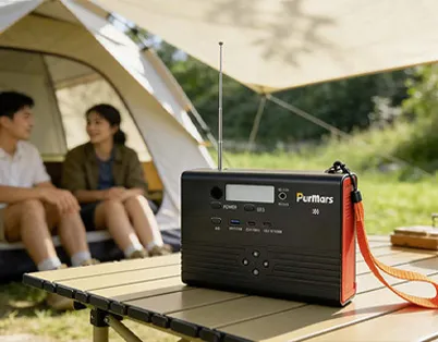 Abenteuer ohne Grenzen: 100W-Strom und audio-visueller Begleiter unterwegs