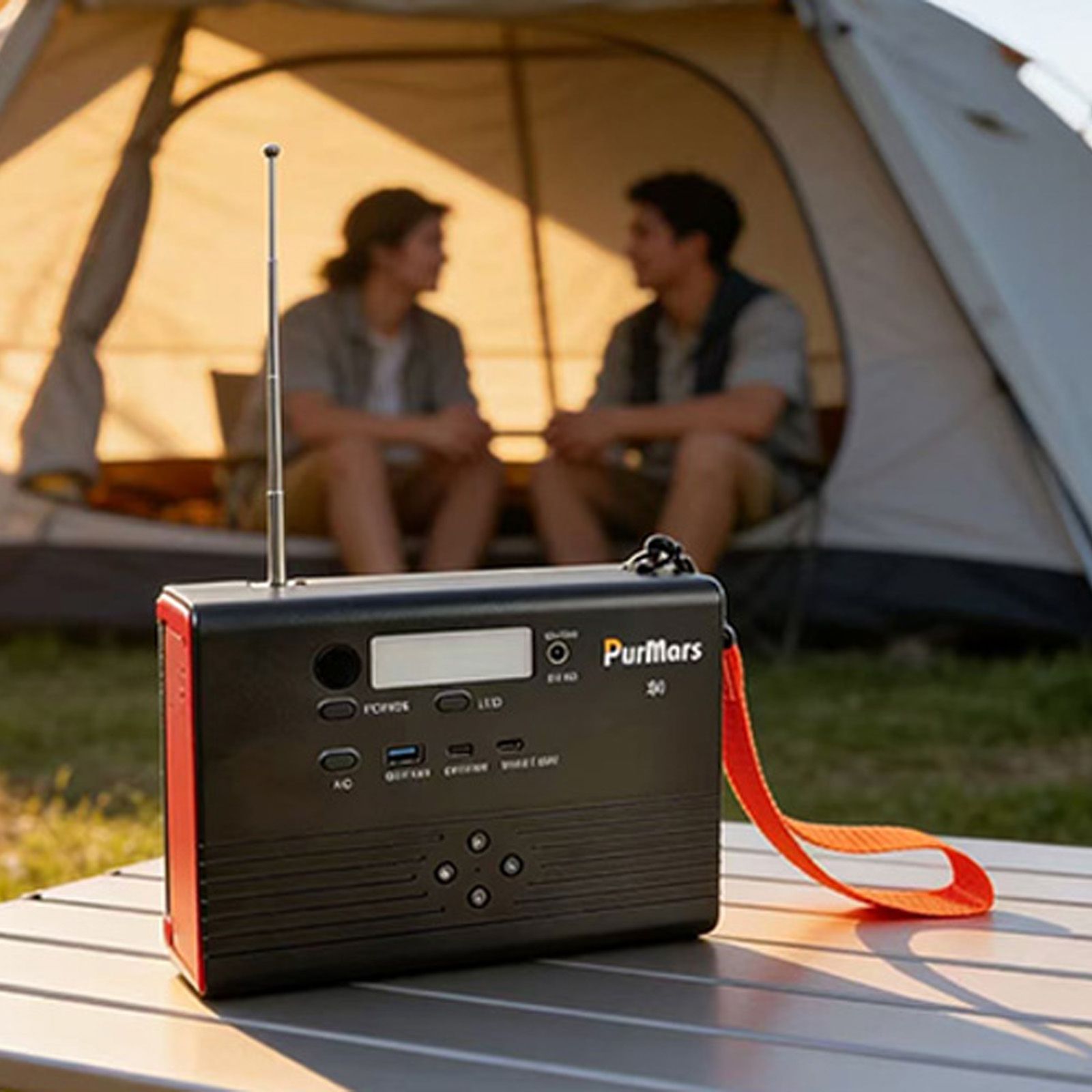 Tragbare Powerstation P100A/E Plus | 100W | mit Bluetooth-Lautsprecher