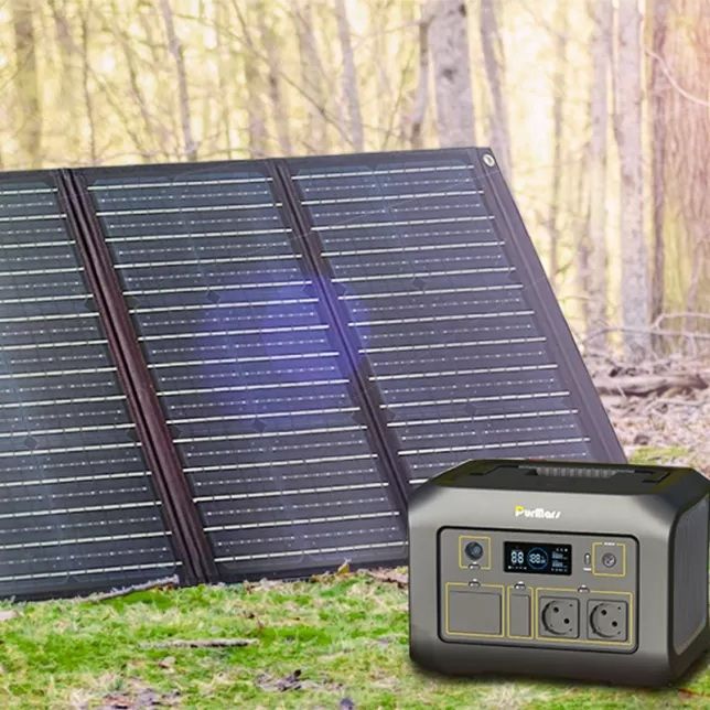 100W-Klappbares Solarpanel