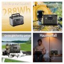 Tragbare Power Station P300 plus|300 W|Kompresse & Thermometer