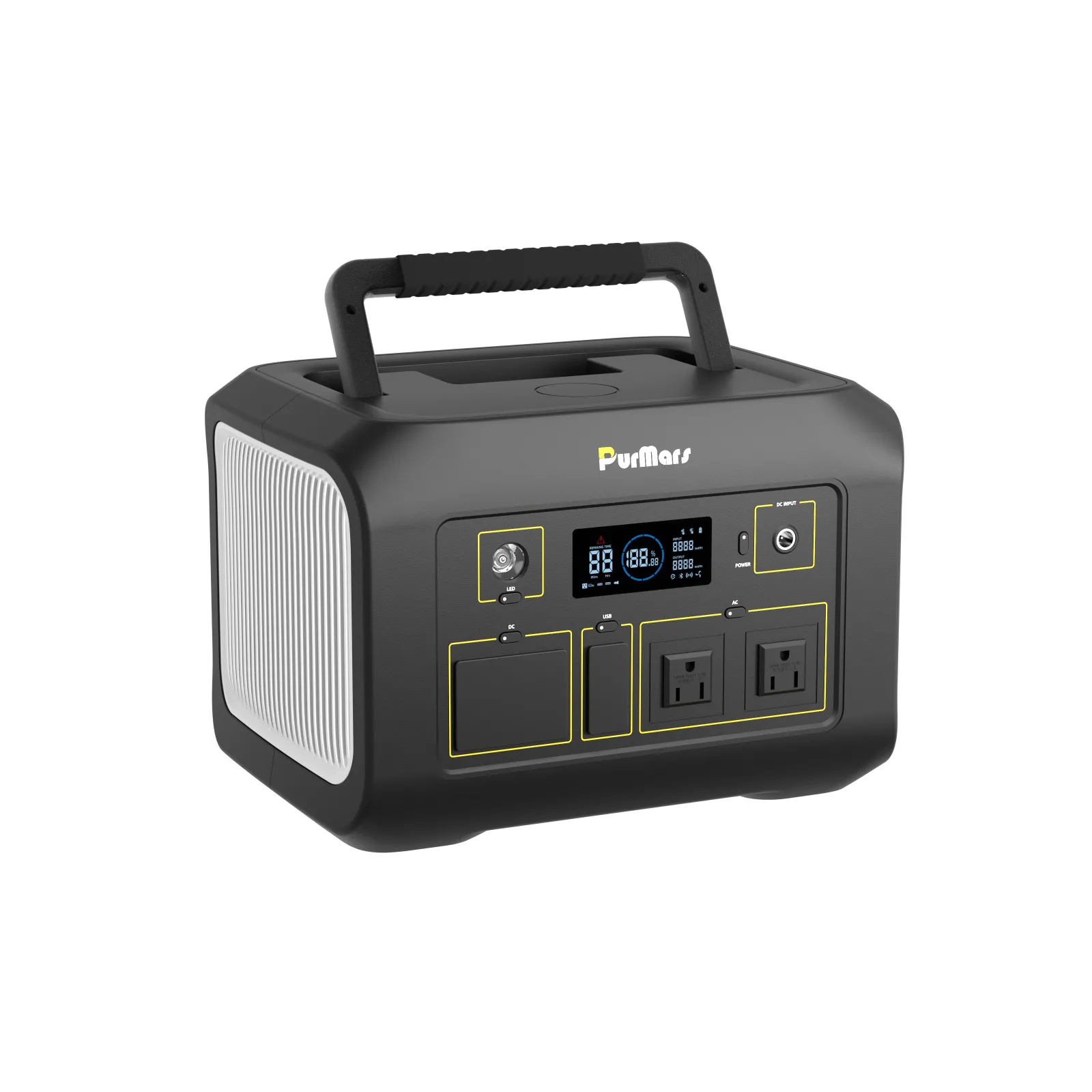 tragbare Powerstation B600A/E | 600W|Kabelloses Laden|Bidirektionaler Wechselrichter