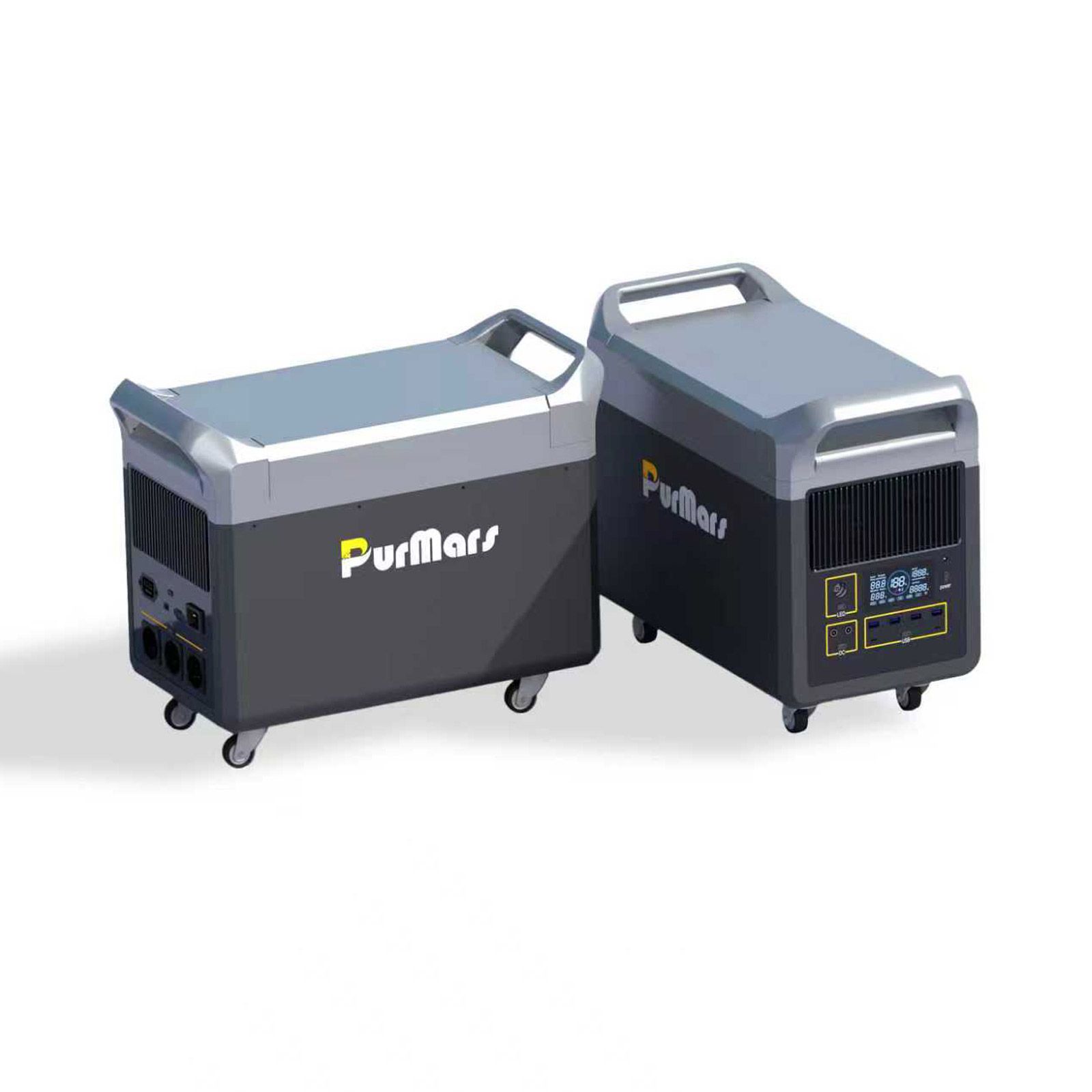 Heim-Solargenerator M2400 |2400W|Energiespeicher für Balkon |Netzgebunden