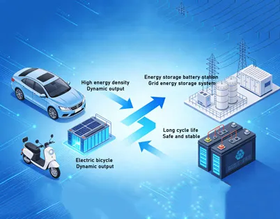 Unterschiede zwischen Antriebsbatterien und Energiespeicherbatterien