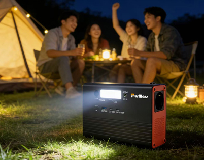 Wie lange hält eine 100W-Solarstromstation im Freien? Rechnen wir es durch.