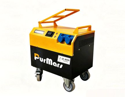 Mobile Stromversorgung Baustelle