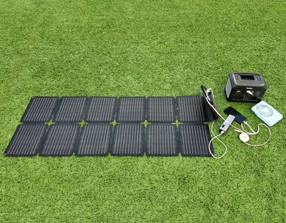 Das 110W‑Klapp-Solarmodul: echte Power ohne Rumgemache