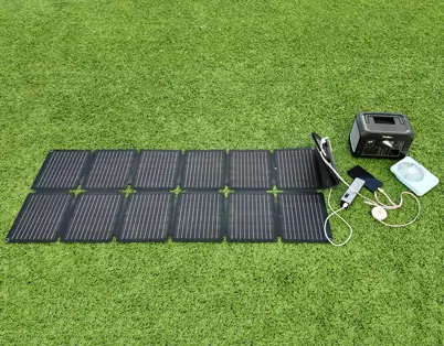 Das 110W‑Klapp-Solarmodul: echte Power ohne Rumgemache