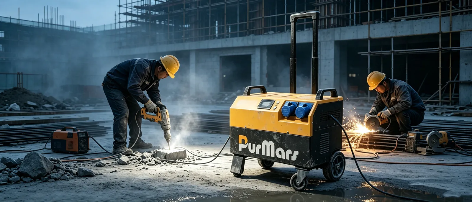 Mobile Baustromstation 220 V | 256 Wh | EP3000